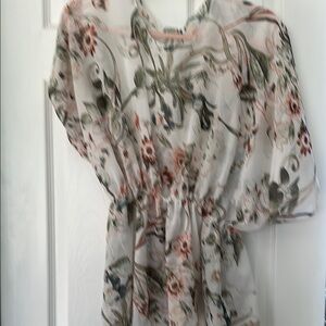 Floral Sheer Blouse